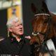 Brian Acheson was overcome with emotion after seeing his horse Bob Olinger win the Relkeel Hurdle prize on his Cheltenham return