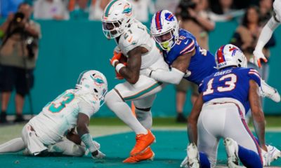 Josh Allen rallies Bills for 21-14 win over Dolphins. Buffalo secures No. 2 seed in AFC