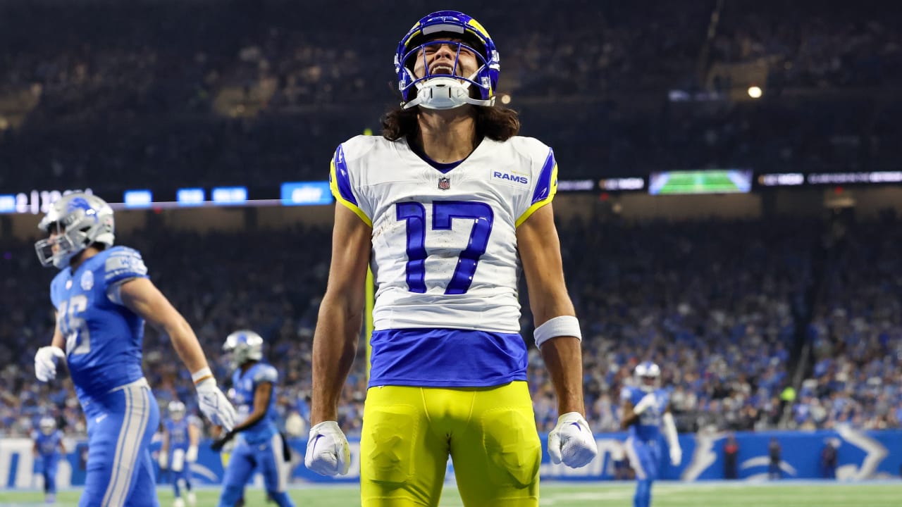 Rams' Sean McVay on Puka Nacua's record-setting night in loss to Lions: He's a 'freaking warrior' 