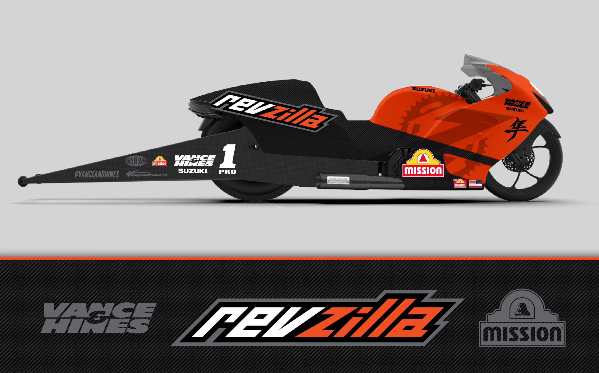 Revzilla Set For Title Sponsorship Of Vance & Hines NHRA Team