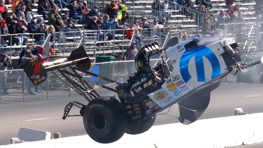 Top 5 Top Fuel breakups