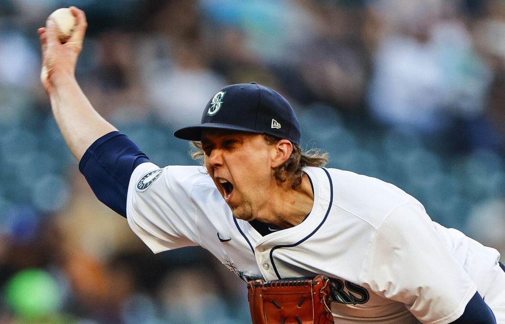 Makeshift lineup can’t overcome 5-run calamity in 5th as Mariners fall to Angels