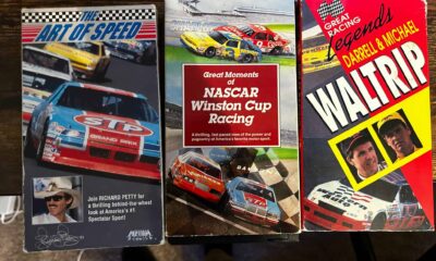 Art of Speed, NASCAR Winston Cup Racing, Darrell and Michael Waltrip VHS tapes, Daniel McFadin