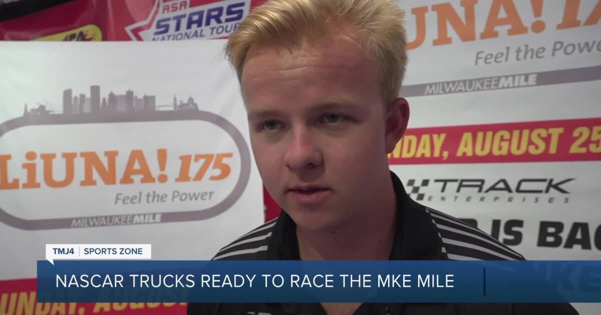 One Month Out, NASCAR Trucks Drivers Can't Wait for Milwaukee Mile Race