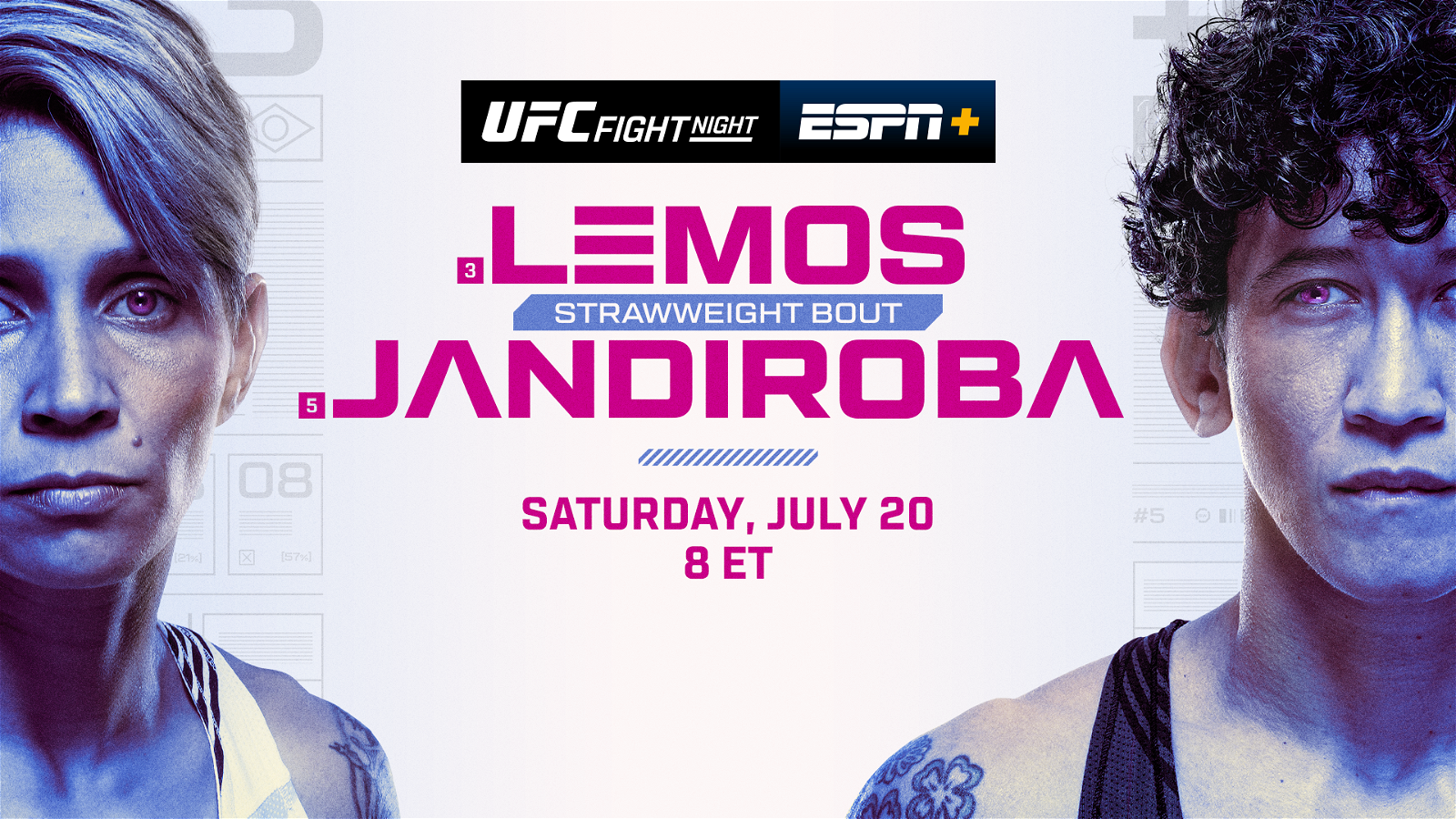 UFC on ESPN 60 live results: Amanda Lemos vs. Virna Jandiroba