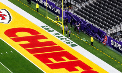 NFL will remove 'End Racism' from the end zones ahead of Super Bowl